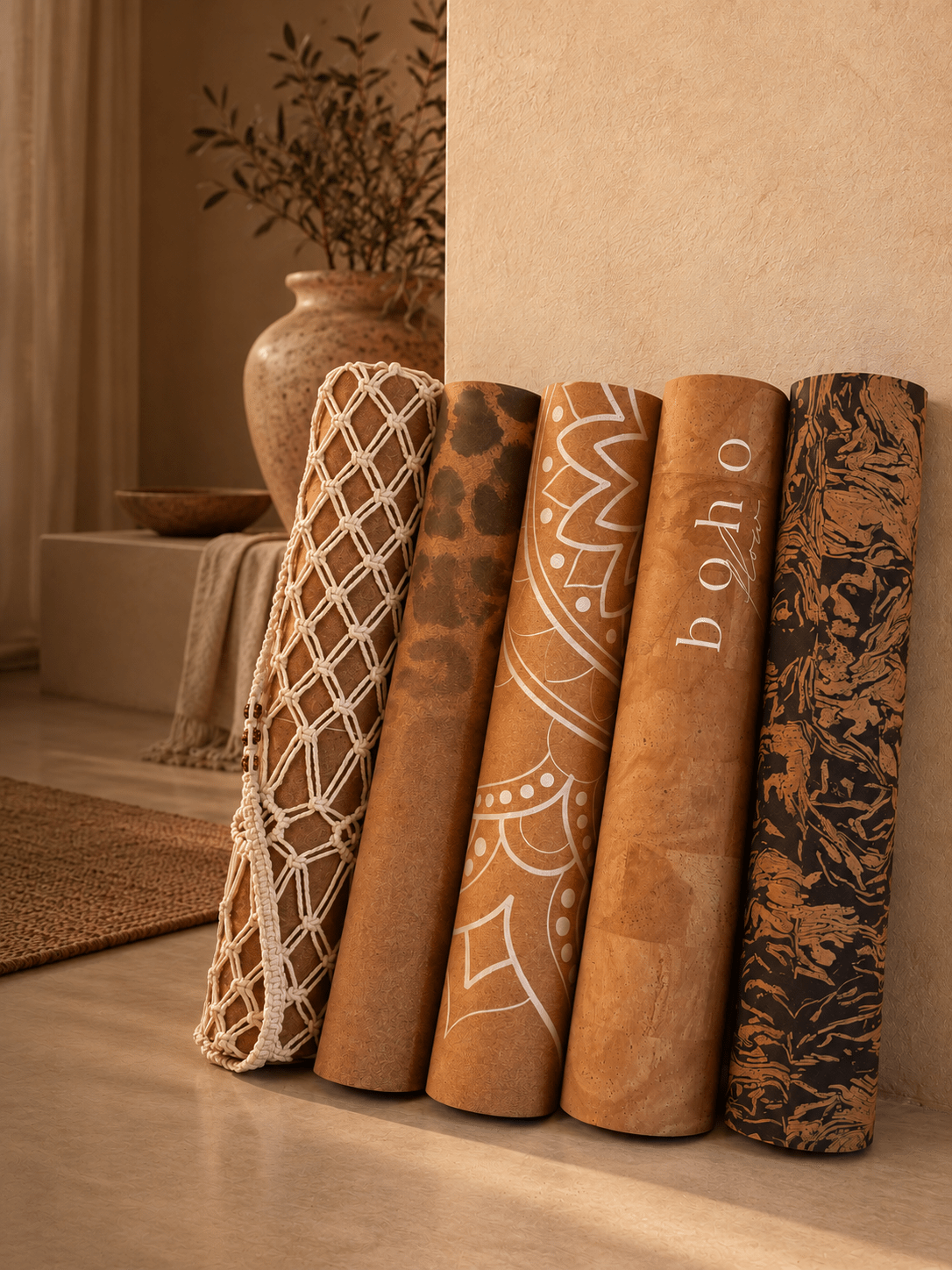 All Cork Yoga Mats