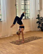 Deluxe Edition Cork Yoga Mat — Caffè Core — Macramé Boho Bag