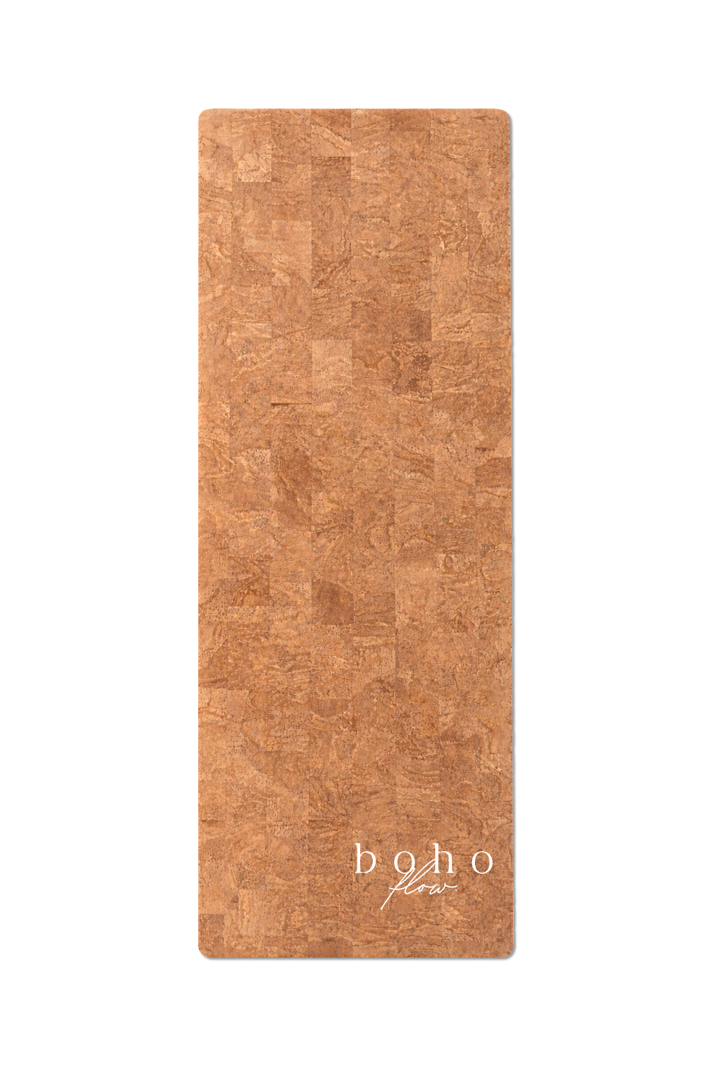 Deluxe Edition Cork Yoga Mat — Vegan Luxe Leather — Macramé Boho Bag