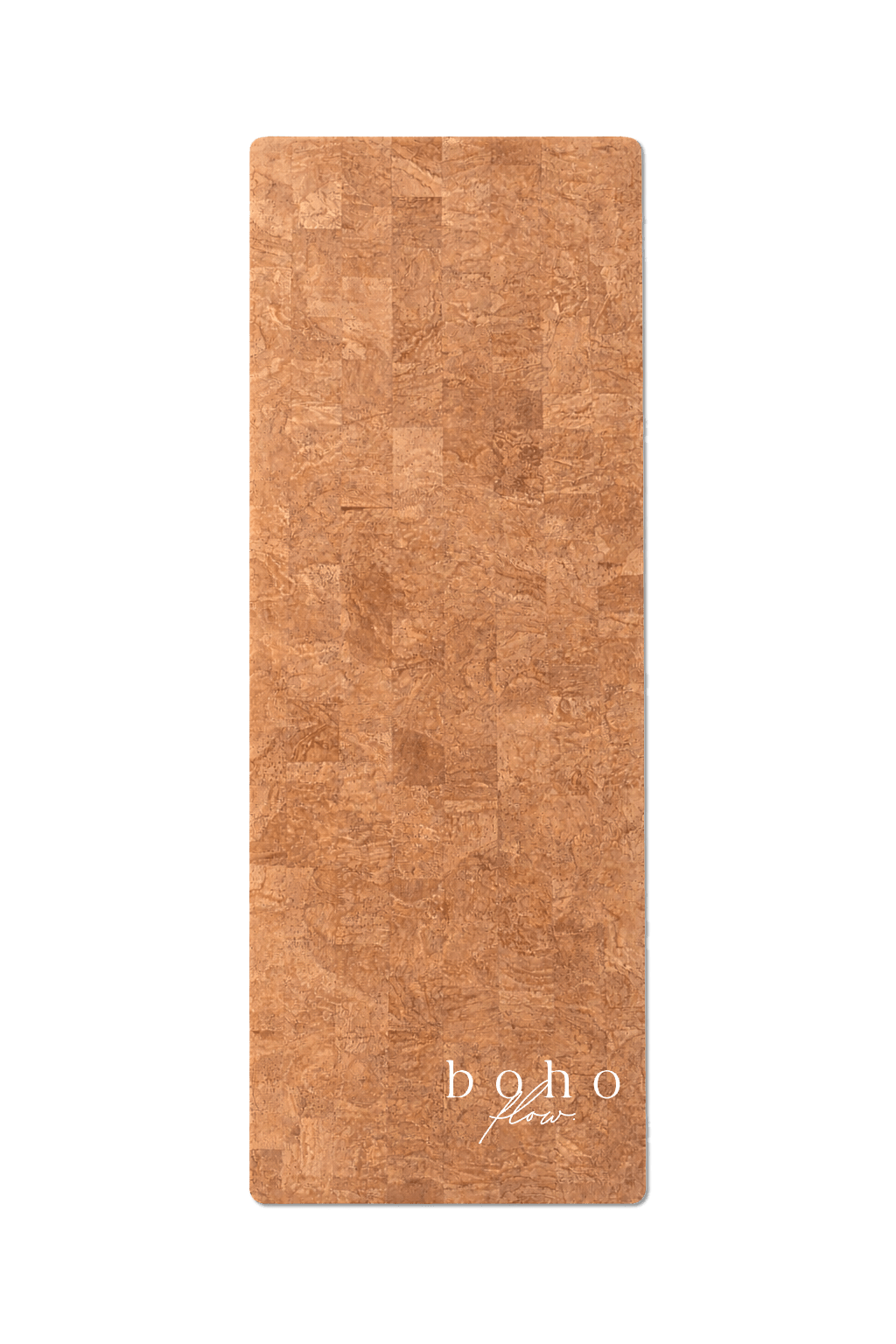 Deluxe Edition Cork Yoga Mat — Vegan Luxe Leather — Macramé Boho Bag