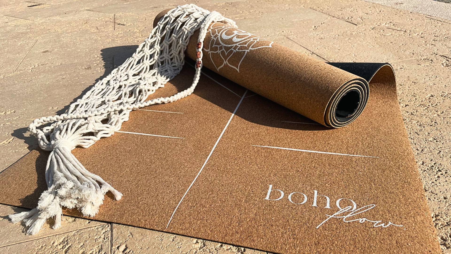 Boho Flow Cork Yoga Mat Promo Video
