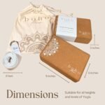 WHOLESALE: Set of 2 Cork Yoga Blocks with Strap and Storage Bag - Image 5